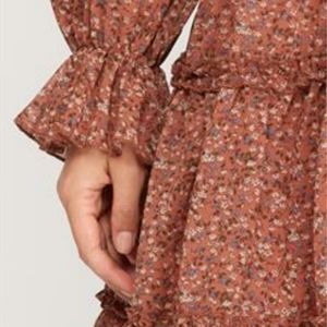 Lulu's Floral Print Dress